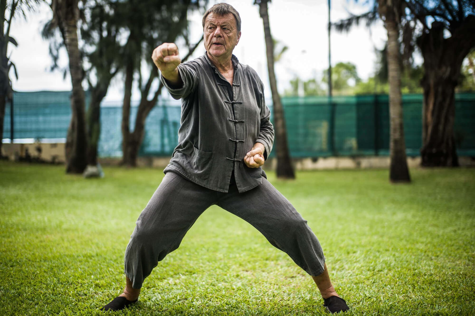 Pratique du Tai Chi en extérieur
